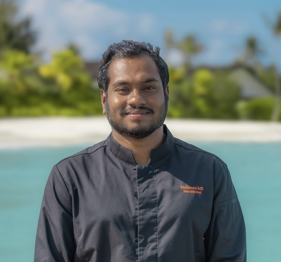 Chef Mohamed Adil, Executive Chef at dusitD2 Feydhoo Maldives